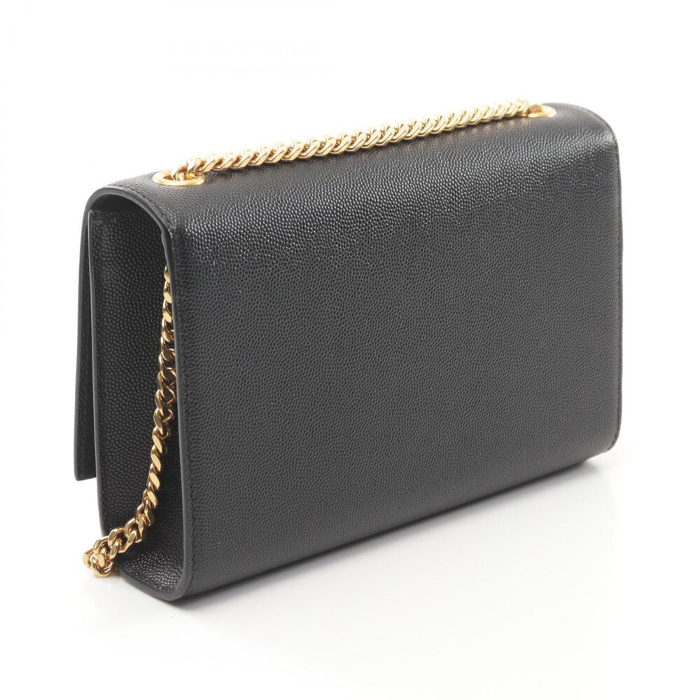 Saint Laurent Paris Kate Shoulder Bag Leather Black - Picture 2 of 4